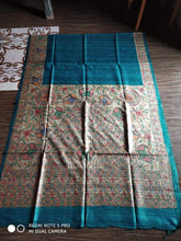 TUSSAR SILK PRINT SAREE
